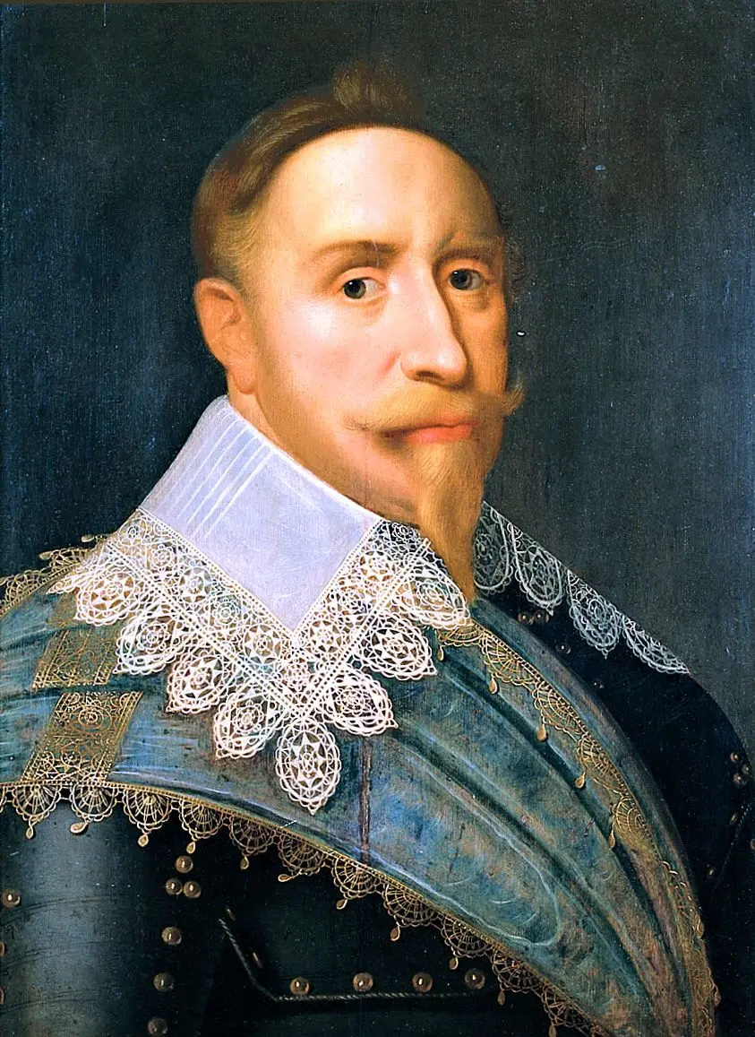 Portrait of King Gustav II Adolf of Sweden